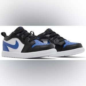 BNIB Nike Jordan 1 Low Royal Blue - Velcro Sides